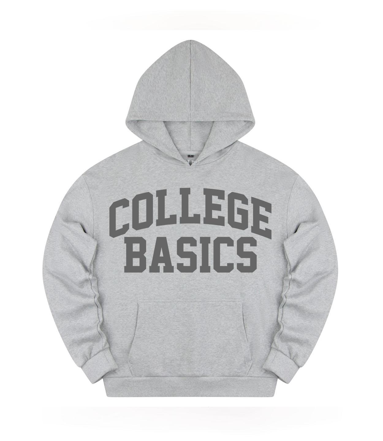 COLLEGE BASICS® - Basic - Oversize Hoodie [grey/grey]