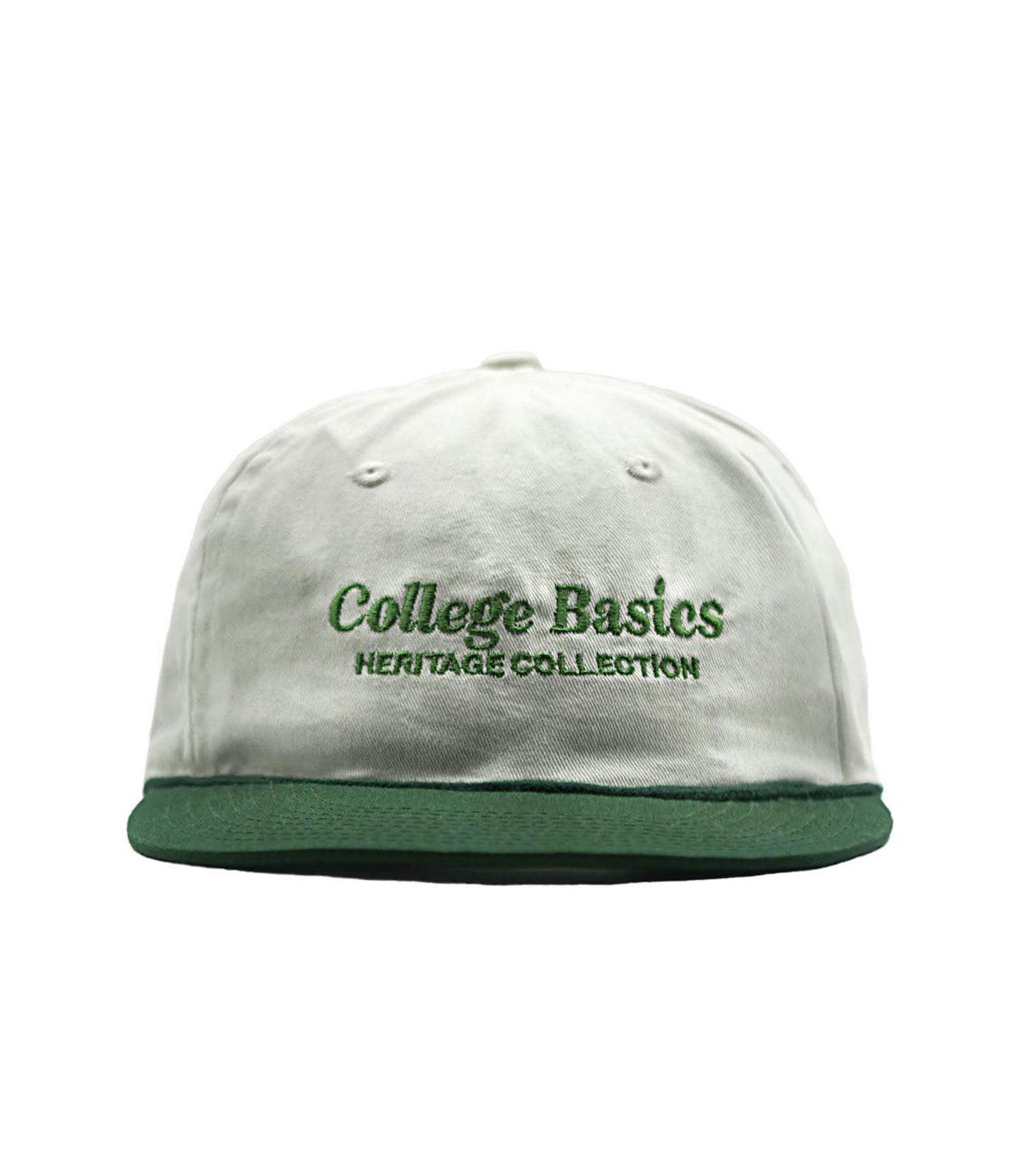 COLLEGE BASICS® - HERITAGE - Cap [white/green]