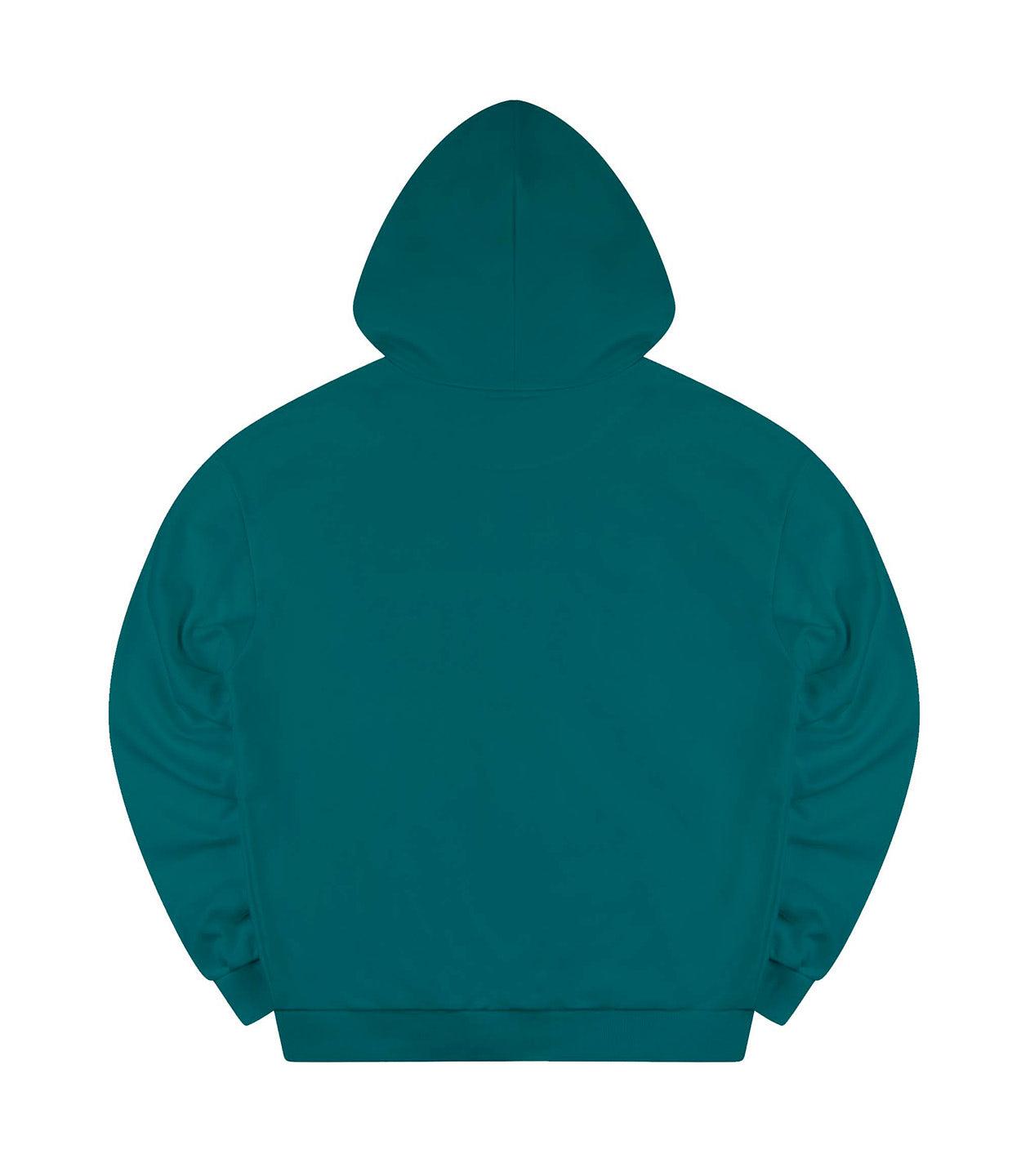 COLLEGE BASICS® - LNDN - Oversize Hoodie [green/white]